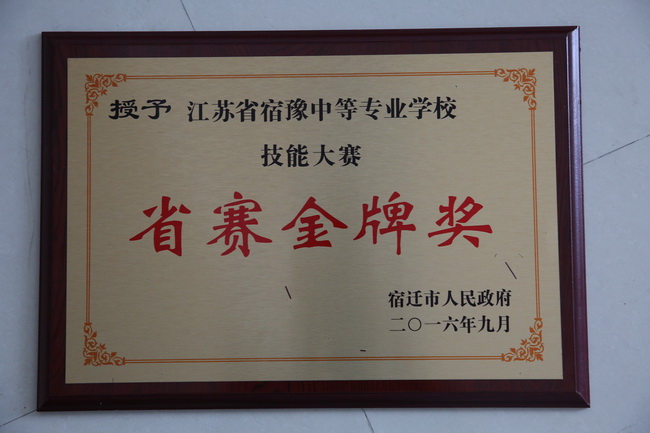 宿豫中等專業(yè)學(xué)校榮獲多項(xiàng)市政府表彰