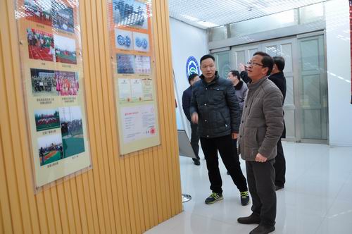 泗陽中專到沭陽中專觀摩校史陳列室