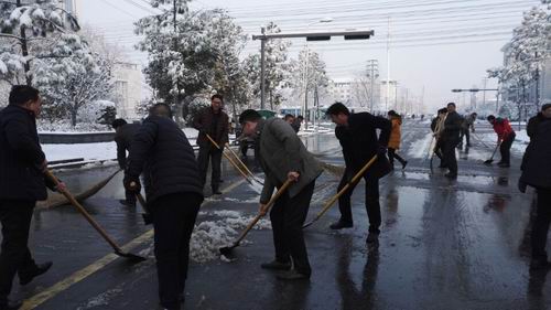 泗陽中專掃雪工作速度快效果好