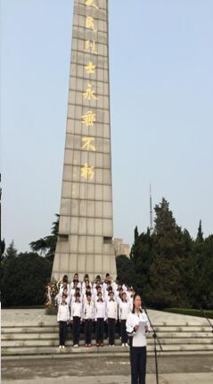 泗洪中專“緬懷革命先烈”清明節(jié)掃墓活動(dòng)