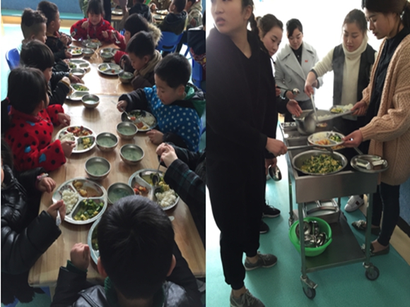 宿遷經(jīng)貿(mào)高職學(xué)生赴幼兒園見習(xí)