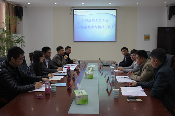 省廳領(lǐng)導(dǎo)現(xiàn)場視導(dǎo)宿城中?，F(xiàn)代化專業(yè)群建設(shè)情況