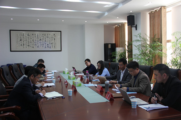 省廳領(lǐng)導(dǎo)現(xiàn)場視導(dǎo)宿城中?，F(xiàn)代化專業(yè)群建設(shè)情況