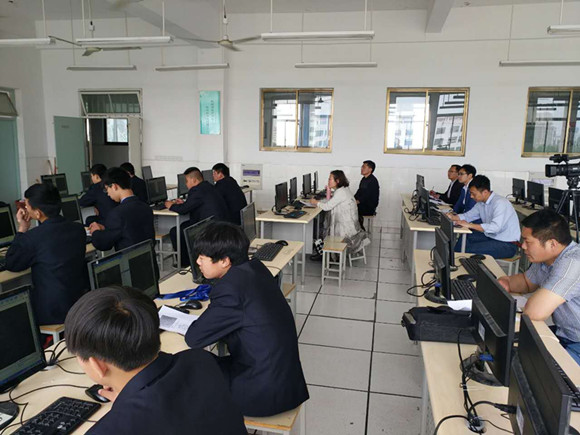 宿遷經(jīng)貿(mào)高職機(jī)電系老師校級公開課教學(xué)效果良好