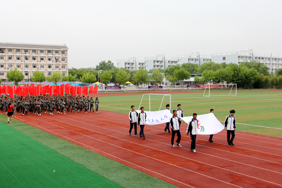 宿遷開(kāi)放大學(xué)第三屆田徑運(yùn)動(dòng)會(huì)隆重開(kāi)幕