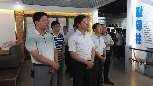 泗陽中專組織師生到縣黨風廉政教育基地參觀學習