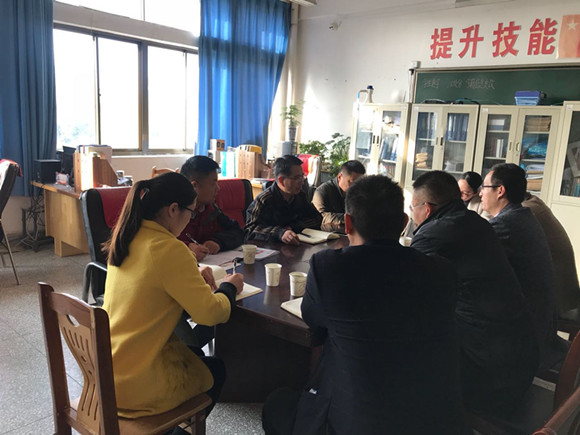 宿遷經(jīng)貿(mào)高職紀(jì)委書記袁堂初到機(jī)電系走訪調(diào)研