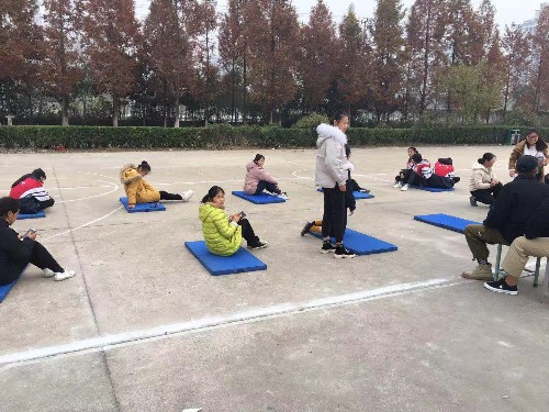泗陽(yáng)中專有序完成學(xué)生體測(cè)工作