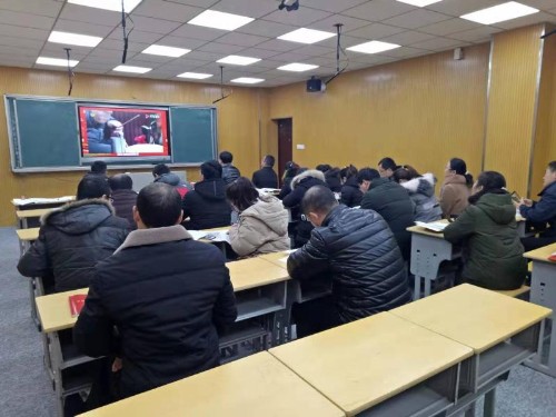 泗陽中專扎實開展二月份黨員活動日活動