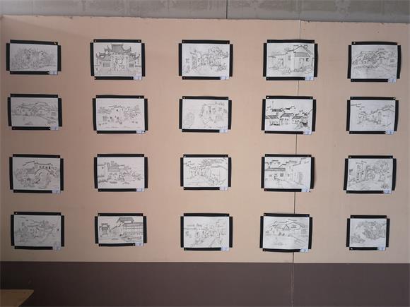 宿遷經(jīng)貿(mào)高職信息系舉辦“2019寫生作品展”