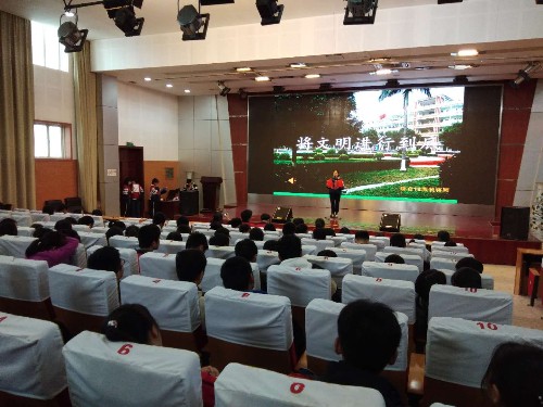 泗陽(yáng)中專舉行“文明我先行”主題朗誦比賽活動(dòng)