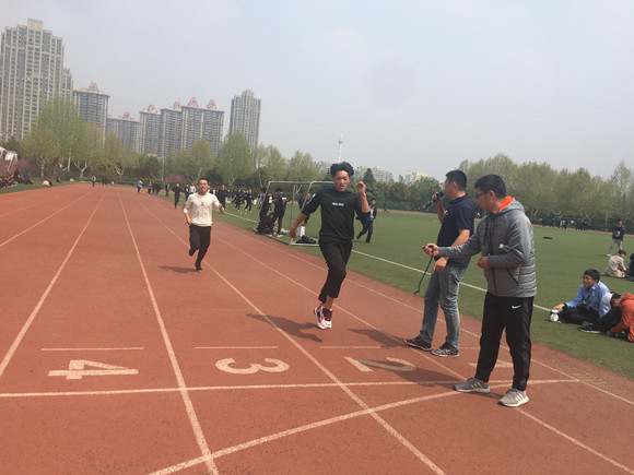 宿遷經貿高職汽車系舉辦2019年春季運動會
