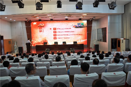 泗陽中專舉行慶祝建黨98周年暨“七一”表彰大會