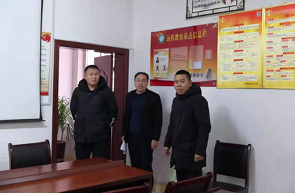 沭陽組織社區(qū)教育檢查