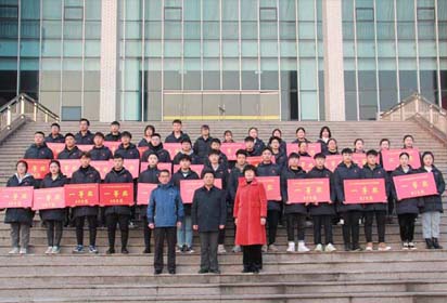 宿遷經(jīng)貿(mào)高職表彰2019年市技能大賽獲獎(jiǎng)學(xué)生