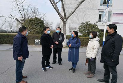 市教育局副局長(zhǎng)龔顯梅到泗陽中專檢查新冠肺炎疫情防控工作