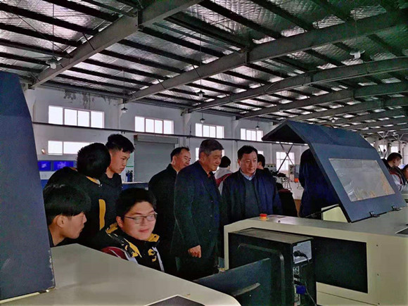 宿城中專接受市退役軍人事務(wù)局調(diào)研