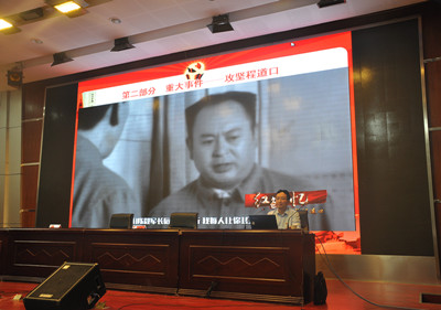 縣委黨史學(xué)習(xí)教育宣講團成員到泗陽中專宣講