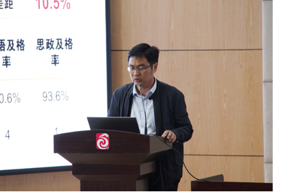 宿遷經(jīng)貿(mào)高職召開大會對省技能大賽和期中考試成績進(jìn)行分析