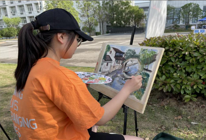泗洪中專職教活動(dòng)周校園技能展示氛圍濃