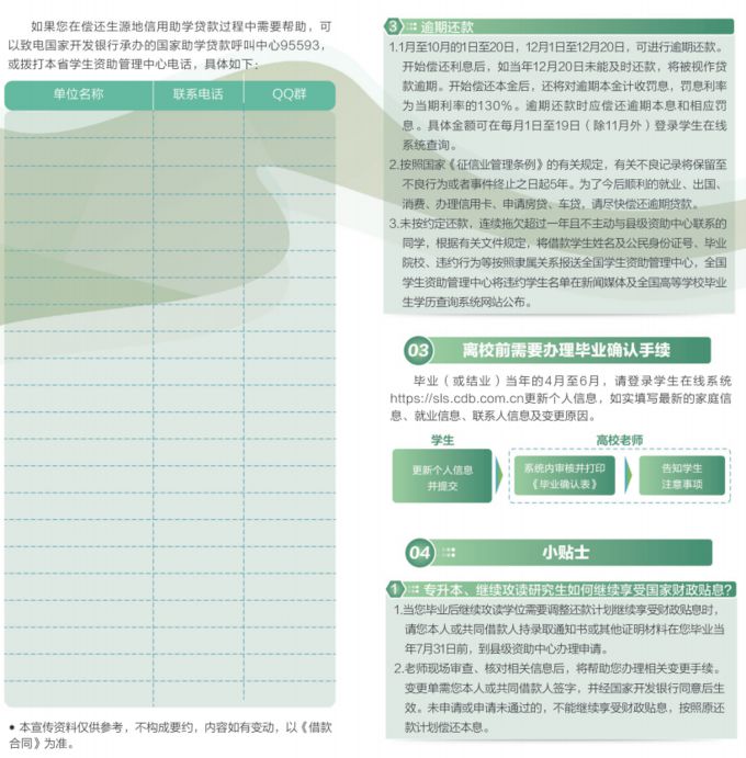 生源地信用助學貸款政策