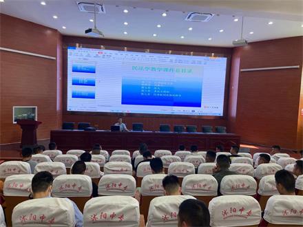 沭陽(yáng)中專開(kāi)展2021年度自主就業(yè)退伍軍人適應(yīng)性培訓(xùn)