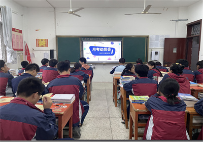 泗陽中專：下好月考第一步棋