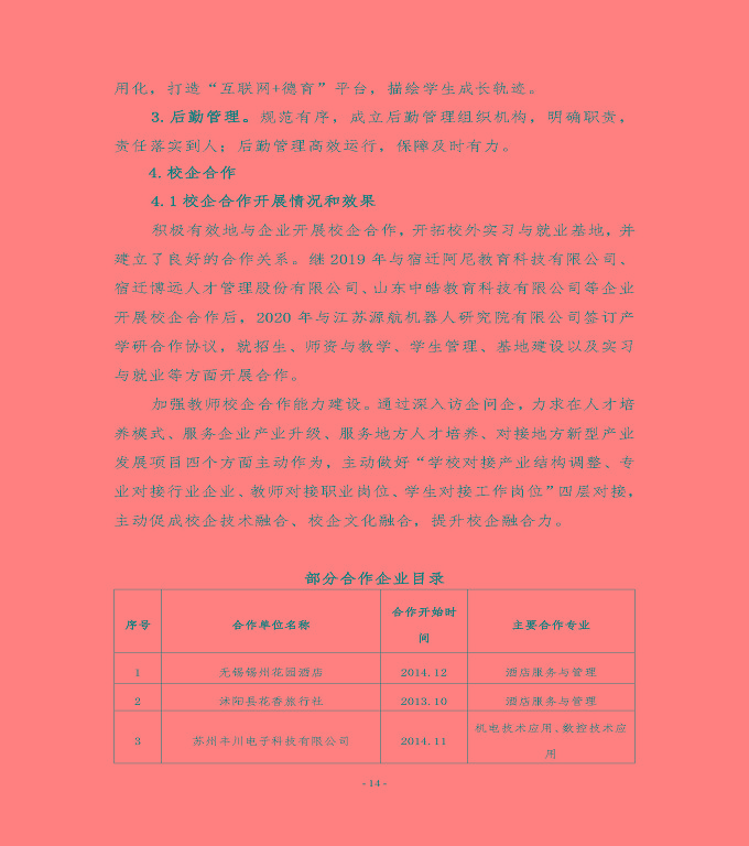 江蘇省宿遷經(jīng)貿(mào)高等職業(yè)技術(shù)學(xué)校中等職業(yè)教育質(zhì)量年度報(bào)告（2022）