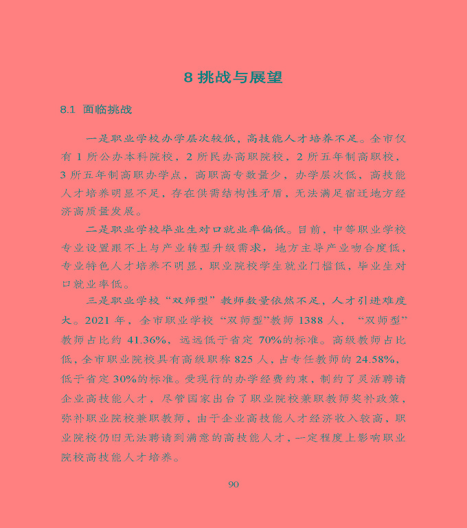 宿遷市中等職業(yè)教育質(zhì)量年度報(bào)告》（2022年）