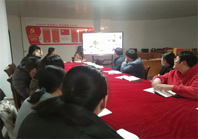 泗陽中專黨委宣講黨的十九屆六中全會精神
