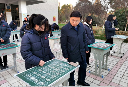 宿遷經(jīng)貿(mào)高職社服系舉辦“學黨史、感黨恩”學生粉筆字大賽