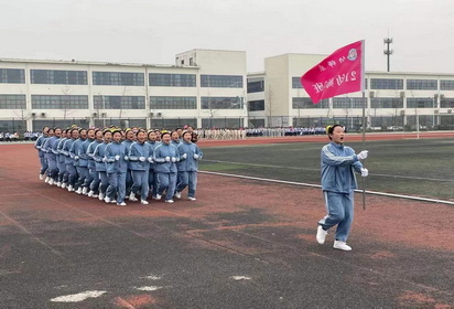 宿遷技師學(xué)院開展2021年度跑操比賽活動