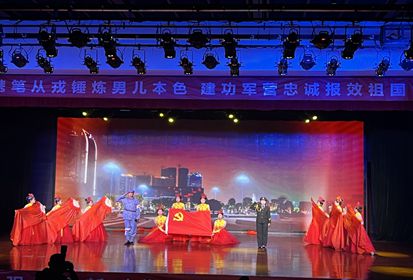 宿遷技師學(xué)院參加宿豫區(qū)雙擁文藝匯演