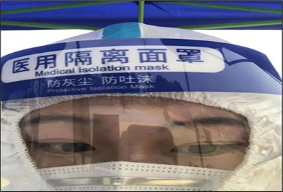 防疫志愿服務奮勇上前，泗洪中專學子勇?lián)熑? onmousewheel=