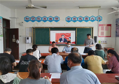 泗陽中專五月份“主題黨日”對黨表白