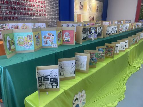 2022年職教活動(dòng)周：沭陽(yáng)中專舉行學(xué)生藝術(shù)作品展