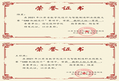 職教活動周：宿遷技師學(xué)院在全省技能大賽中勇拔頭魁再創(chuàng)佳績