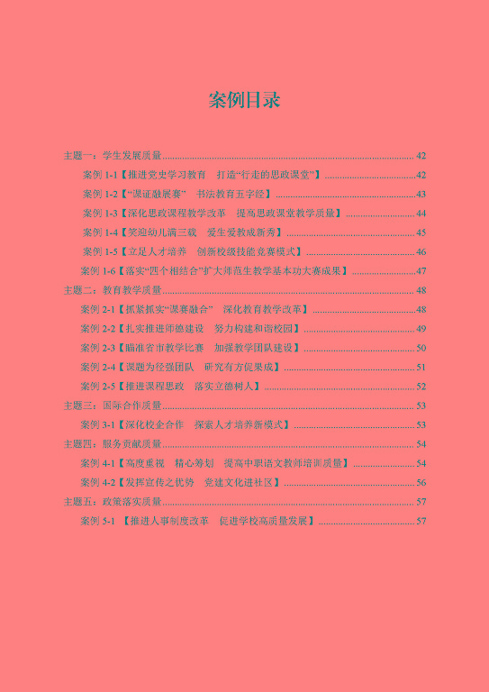 宿遷高等師范學校中等職業(yè)教育質量年度報告(2023)
