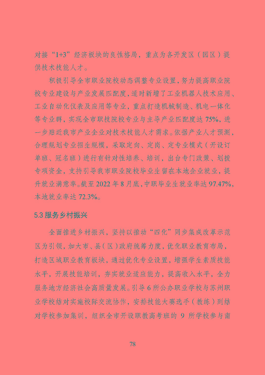 宿遷市中等職業(yè)教育質(zhì)量年度報告（2023年）