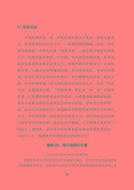 宿遷市中等職業(yè)教育質(zhì)量年度報告（2023年）