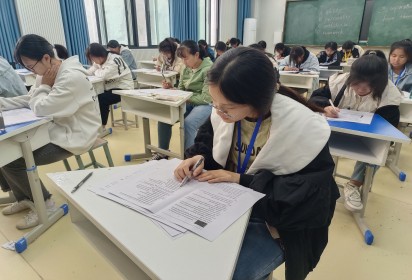 月考，越考越進(jìn)步  ——泗陽中專服裝工程系2023-2024學(xué)年度第一學(xué)期第一次月考