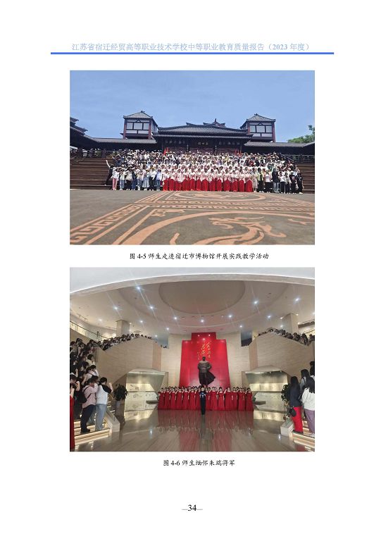 江蘇省宿遷經(jīng)貿(mào)高等職業(yè)技術學校質(zhì)量年報（2023年度）