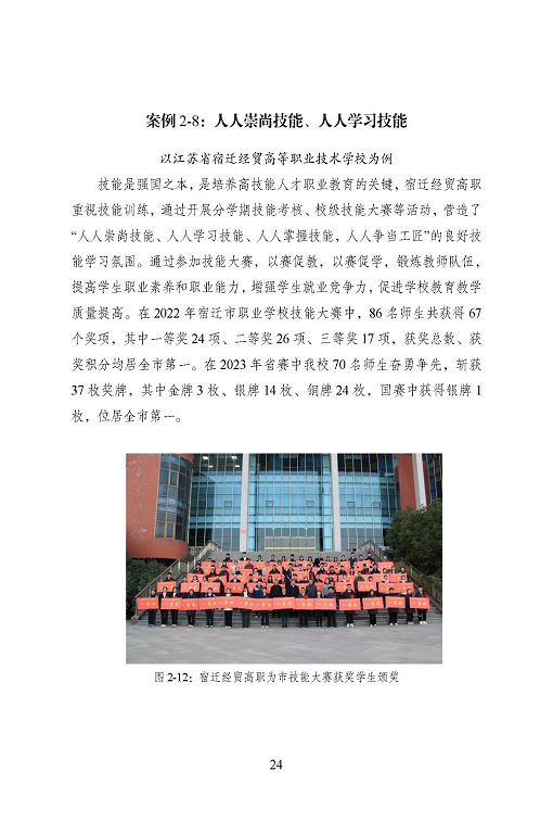 宿遷市中等職業(yè)教育質(zhì)量年度報(bào)告（2023年度）