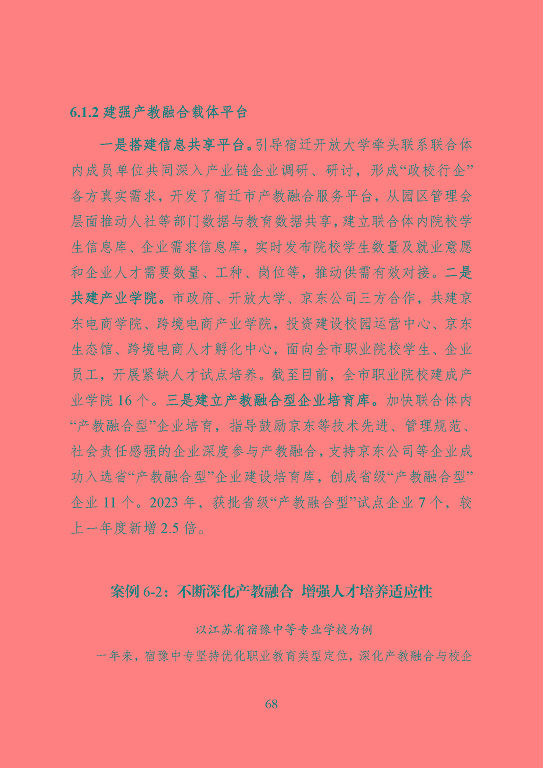 宿遷市中等職業(yè)教育質(zhì)量年度報(bào)告（2023年度）