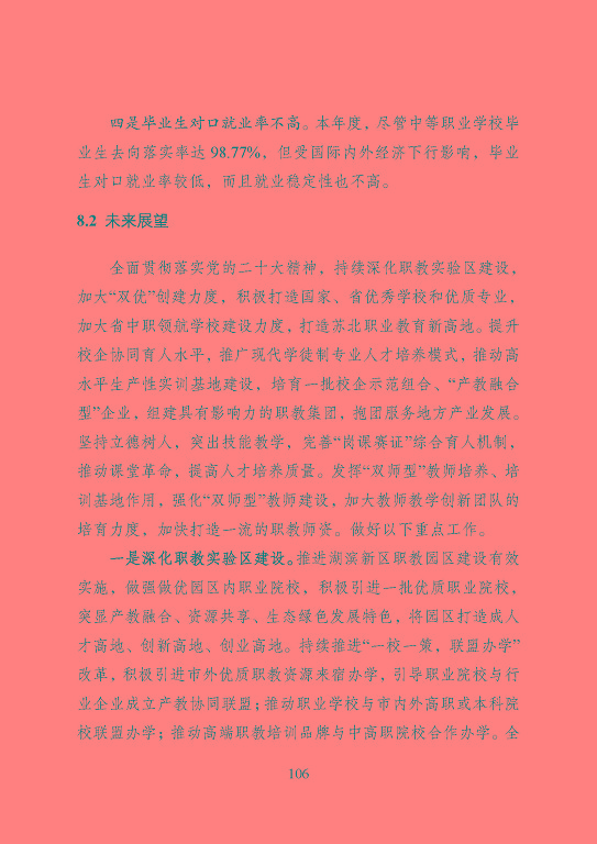 宿遷市中等職業(yè)教育質(zhì)量年度報(bào)告（2023年度）