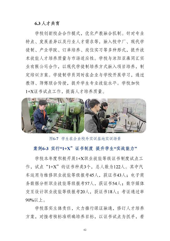 江蘇省沭陽中等專業(yè)學(xué)校質(zhì)量報告(2023年度)