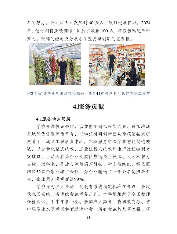 沭陽縣職業(yè)教育中心（江蘇省沭陽中等專業(yè)學(xué)校）質(zhì)量報(bào)告（2024年度）