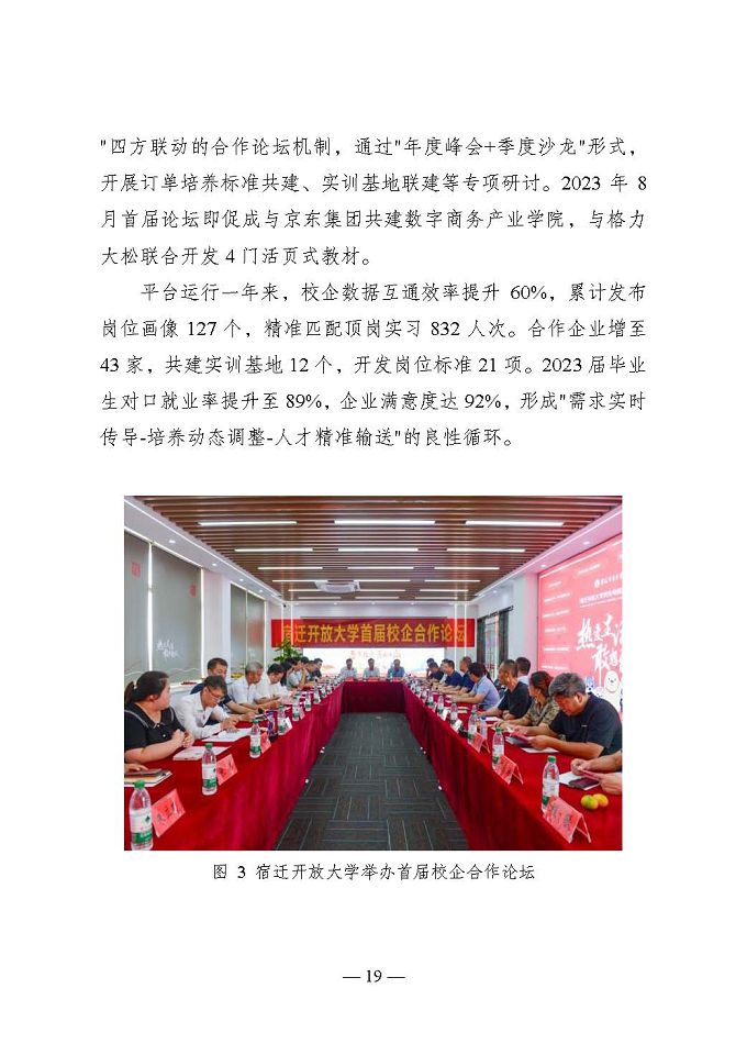宿遷開放大學(xué)（江蘇省宿遷中等專業(yè)學(xué)校）質(zhì)量報告（2024年度）