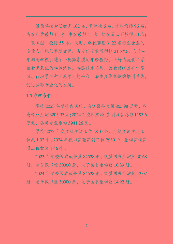 沭陽鴻星中等專業(yè)學(xué)校質(zhì)量報告（2024年度）
