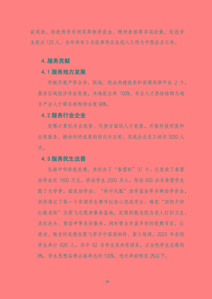 泗陽霞飛中等專業(yè)學(xué)校質(zhì)量報告（2024年度）